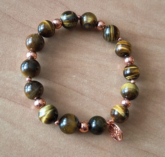 Tīģeracs rokassprādze ar dzīvības koku – 16cm – APR-04